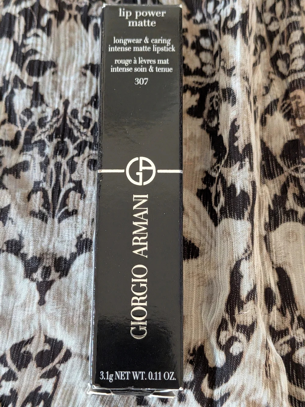 Giorgio Armani Lip Power Matte Longwear Lipstick - Hot Pink (307)
